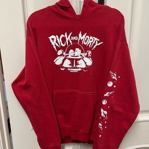 New Ricky and Morty Sweatshirt! Red size XL